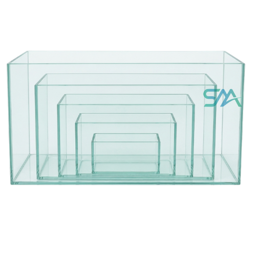 normal glass cube aquarium tank for fish tank India