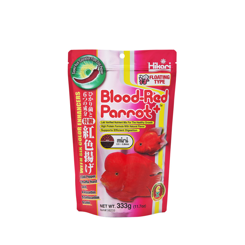 Hikari Blood Red Parrot+ (333gm, 800gm)(Medium) aquarium product image
