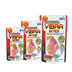 Hikari Vibra Bites Fish Food for discus angelfish gourami and tropical fish