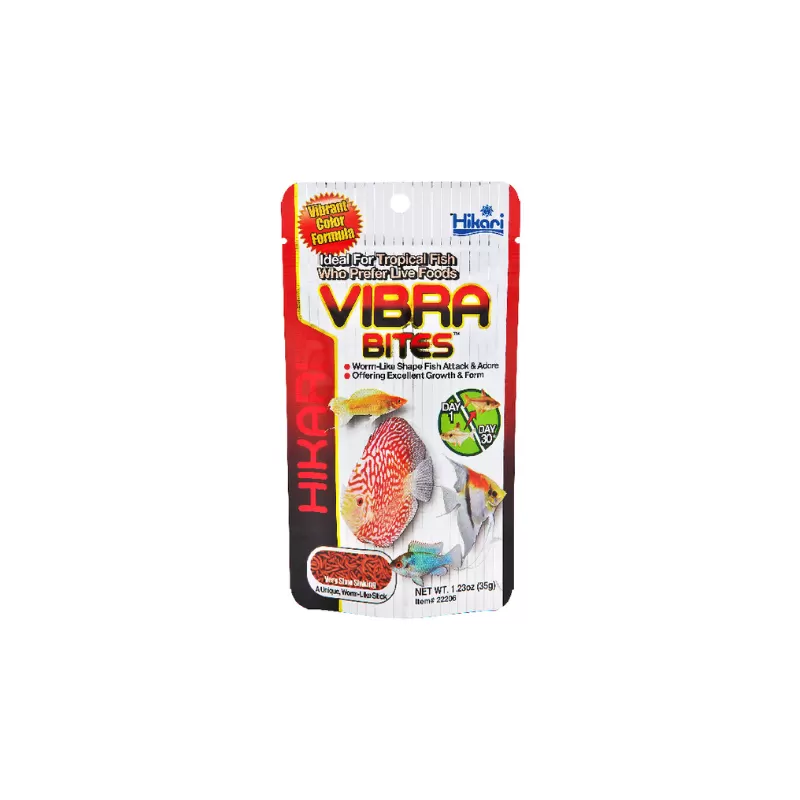 Hikari Vibra Bites (35gm, 73gm, 125gm, 280gm) aquarium product image