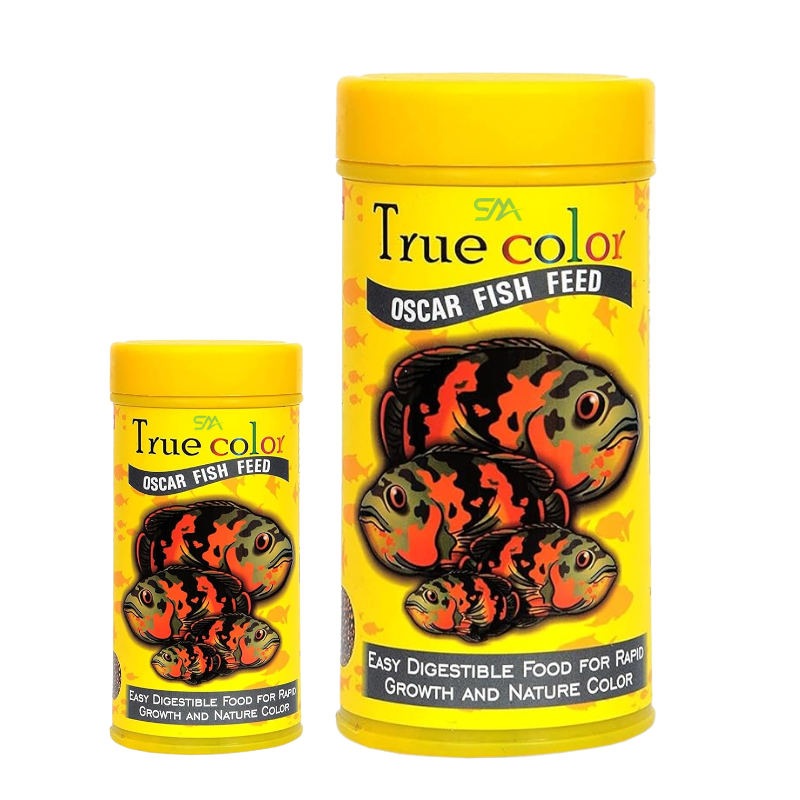 True Color Oscar Fish Food for Oscar fish colour enhancement and growth