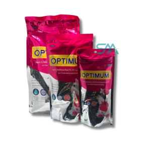 Optimum Mini Pellet Fish Food for aquarium fish growth and colour