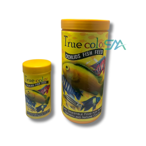 True Color Cichlid Fish Food for colour enhancement and healthy growth
