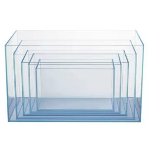 Extra clear glass aquarium