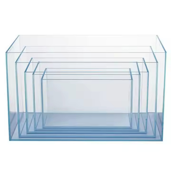 Extra clear glass aquarium