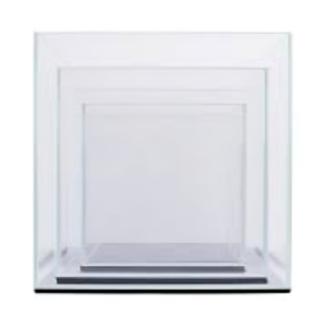 Extra clear cube aquariums