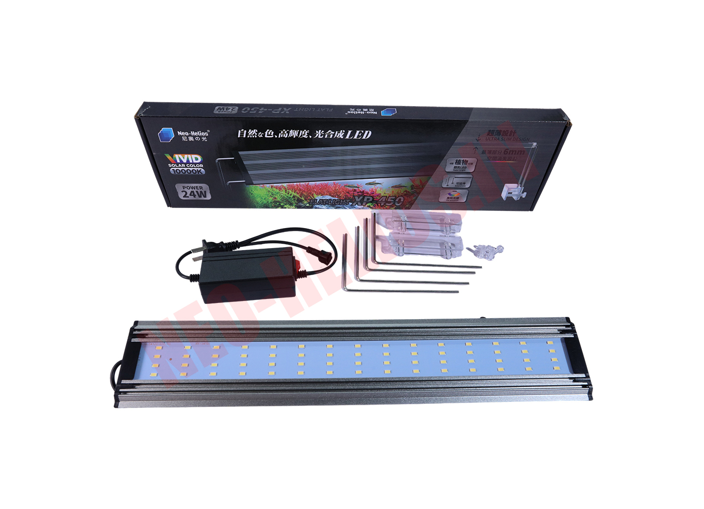 Neo Helios Ultra Slim Planted Aquarium LED Light (XP-300, XP-450, XP-600, XP-800, XP-900, XP-1200) aquarium product image