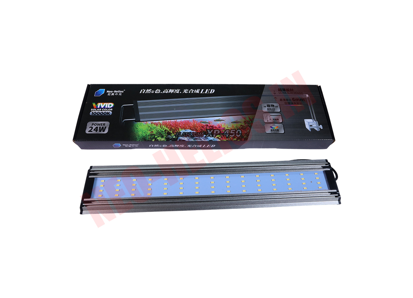 Neo Helios Ultra Slim Planted Aquarium LED Light (XP-300, XP-450, XP-600, XP-800, XP-900, XP-1200) aquarium product image