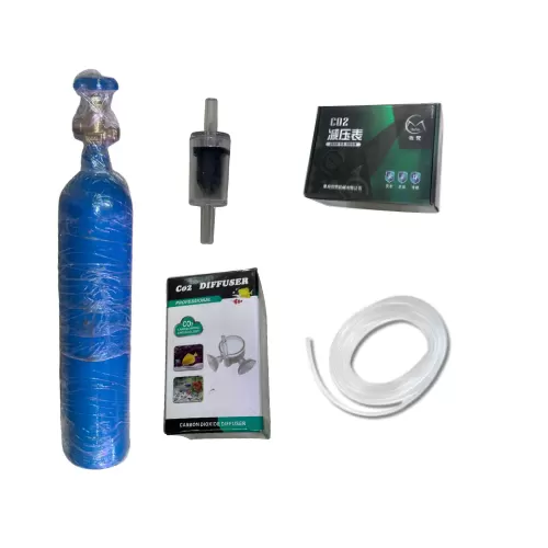 Complete CO2 kit for planted aquarium and aquascaping