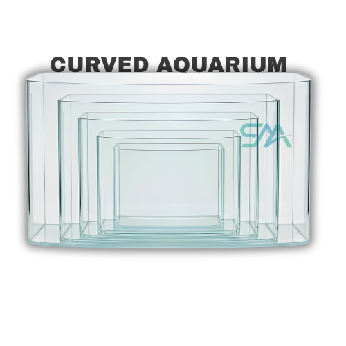 Curved aquarium Sri Maha Aquarium