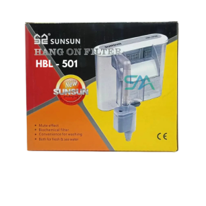 Sunsun HBL 501 Hangon Aquarium Filter for fish tank water filtration