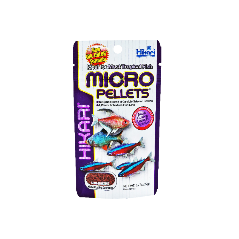 Hikari Micro Pellets (22gm | 45gm | 80gm) aquarium product image