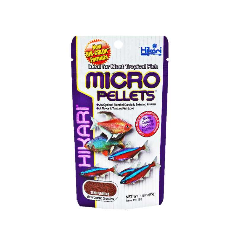 Hikari Micro Pellets (22gm | 45gm | 80gm) aquarium product image