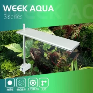 Week Aqua S Series WRGB Light – Full spectrum planted aquarium LED light available in multiple sizes | SMA aquarium product image