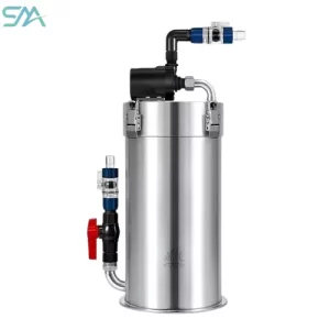 Week Aqua Stainless Canister Filter ES Series – Stainless external aquarium canister filter available in ES1800 and ES2200 models | SMA aquarium product image