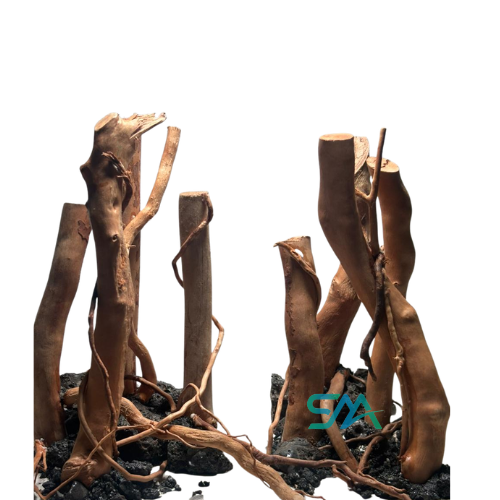 SMA Customized Forest Pillars Driftwood and Lava Rock Aquascaping Centerpiece SMA015