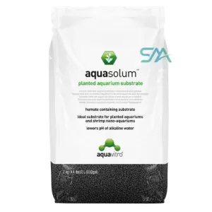aquavitro Aquasolum Black Humate 4kg Aquarium Substrate