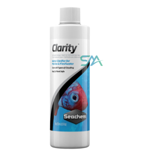 seachem Clarity (100 ml-4 L) | ultimate water clarifier that clears all types of cloudiness in fresh or saltwater aquariums aquarium product image