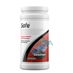 seachem Safe (50 g-4 kg) | super-concentrated dry conditioner that removes chlorine and chloramine and detoxifies ammonia, nitrite and nitrate aquarium product image