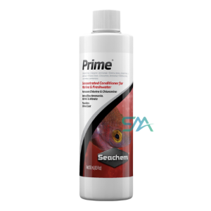 seachem Prime (100 ml-4 L) | complete concentrated conditioner that removes chlorine and chloramine and detoxifies ammonia, nitrite and nitrate aquarium product image