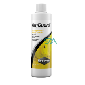 seachem AmGuard (100 ml-4 L) | detoxifies toxic free ammonia and is ideal for tank cycling and emergency ammonia spikes aquarium product image