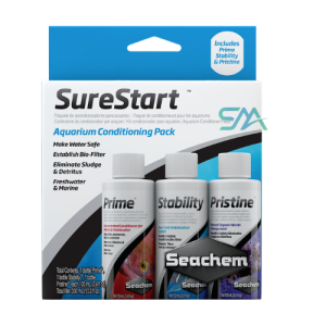 seachem Sure Start Pack 3 – 100 ml | aquarium product or accessory aquarium product image