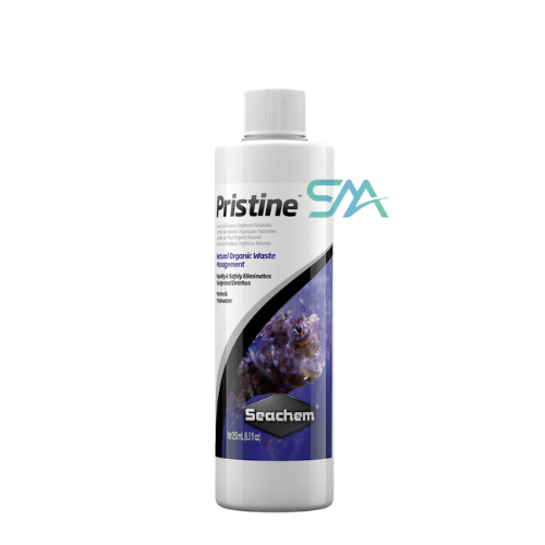seachem Pristine (100 ml-4 L) | bio-augmentation bacteria that break down waste and reduce excess nutrients to improve water clarity aquarium product image