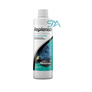 seachem Replenish (250 mL-500 mL) | blended mineral salts that restore general hardness and replenish essential minerals removed by RO/DI aquarium product image