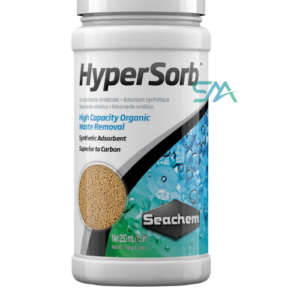 seachem Hypersorb 250 ml | synthetic ion exchange resin that removes organic and metallic impurities and polishes aquarium water aquarium product image