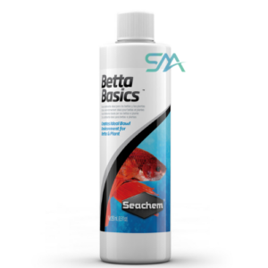 seachem Betta Basics (60 ml-250 mL) | complete water conditioner and pH buffer designed for Betta fish aquarium product image