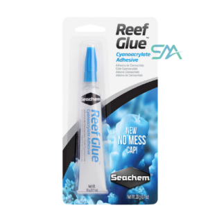 seachem Reef Glue 20 g | cyanoacrylate adhesive for bonding corals and rockwork underwater aquarium product image