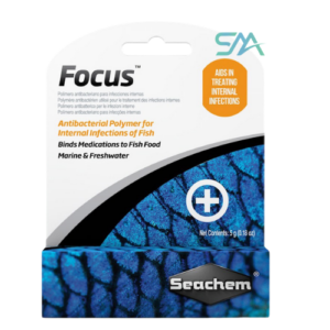 seachem Focus 5 g | polymer medication binder that helps bind medications to food aquarium product image