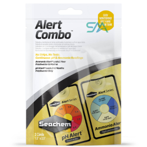 Seachem Alerts Combo Pack aquarium ammonia and pH monitor