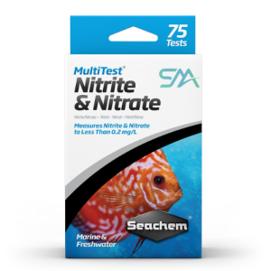 Seachem MultiTest Nitrite and Nitrate aquarium test kit