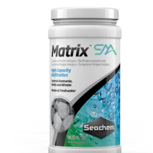 seachem Matrix (250 ml-20 L) | high-porosity bio-media providing efficient biofiltration for ammonia, nitrite and nitrate control aquarium product image
