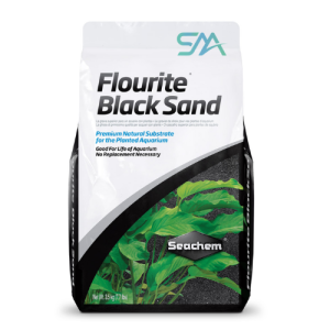 Seachem Flourite Black aquarium substrate for plants and aquascaping