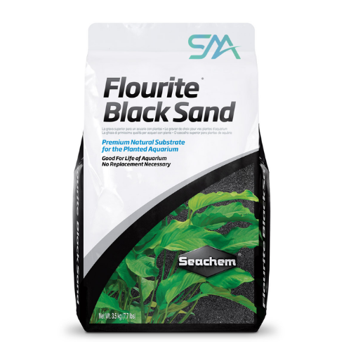 Seachem Flourite Black aquarium substrate for plants and aquascaping