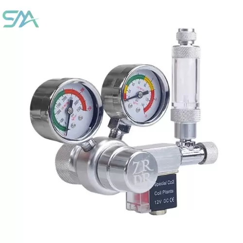 WYIN CO2 regulator with solenoid valve for precise CO2 flow control in planted aquariums