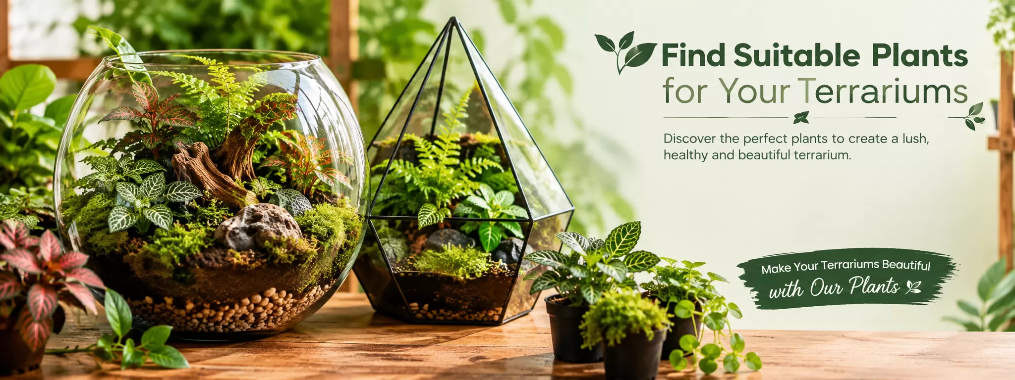Plants for terrariums